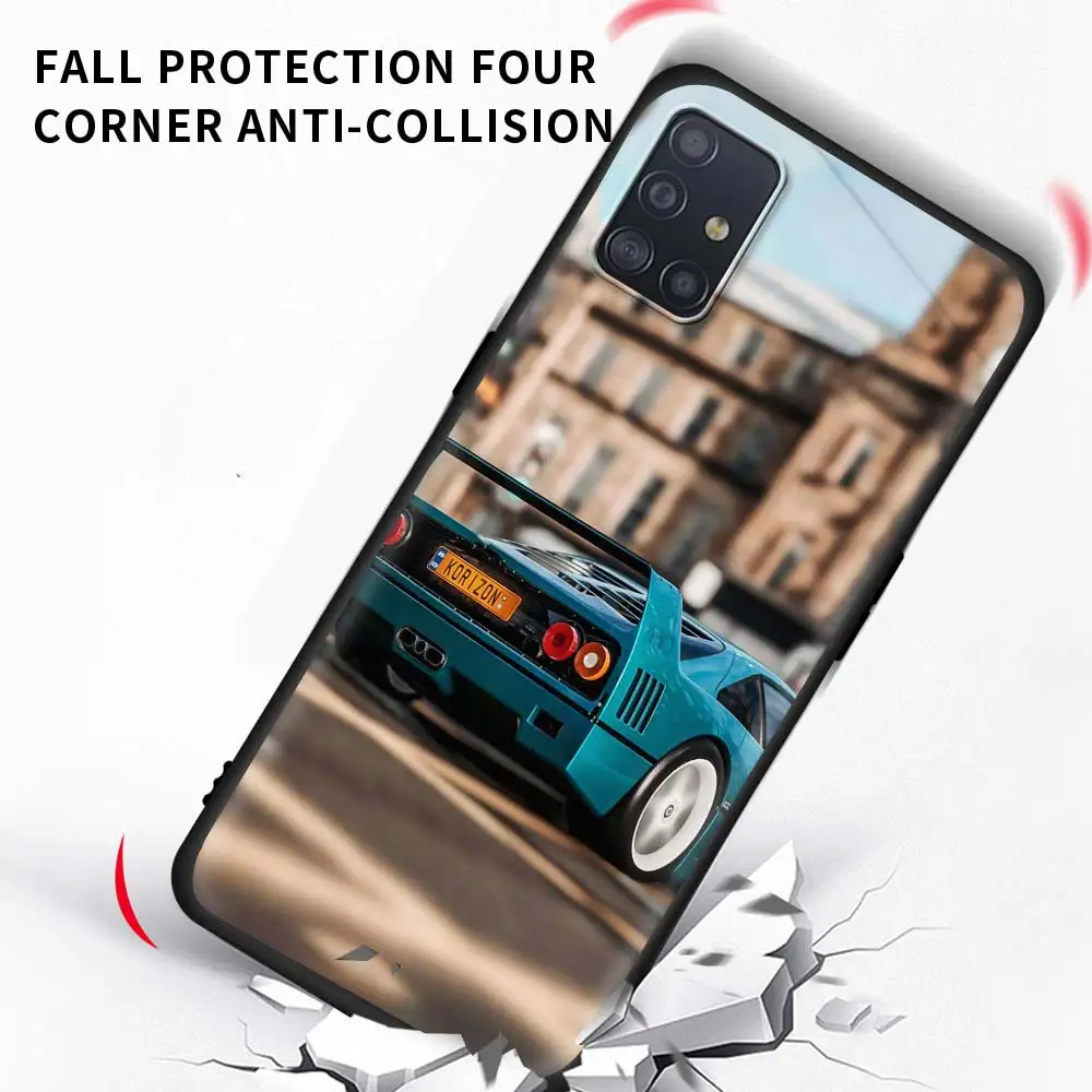 

Car Automobile Phone Case For Samsung Galaxy A51 A71 A21S M31 M31s M30s A31 A41 A11 A01 M51 Soft Matte Coque Back Cover