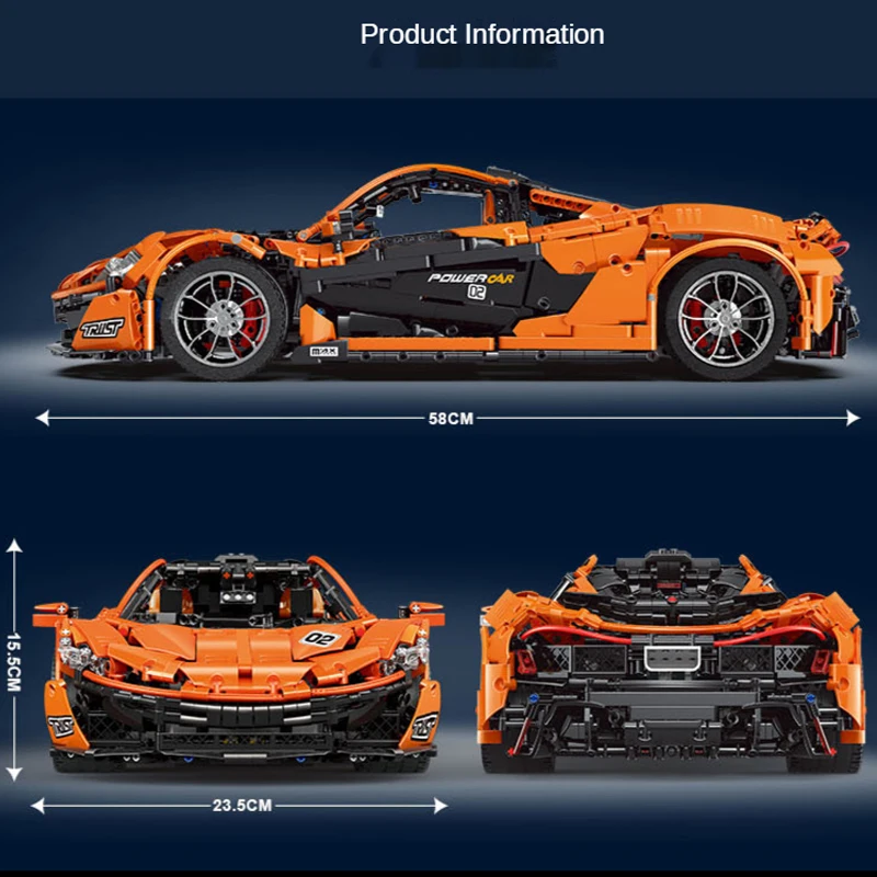 Автомобиль Mould King App Rc Super Racing строительные блоки модели автомобилей с