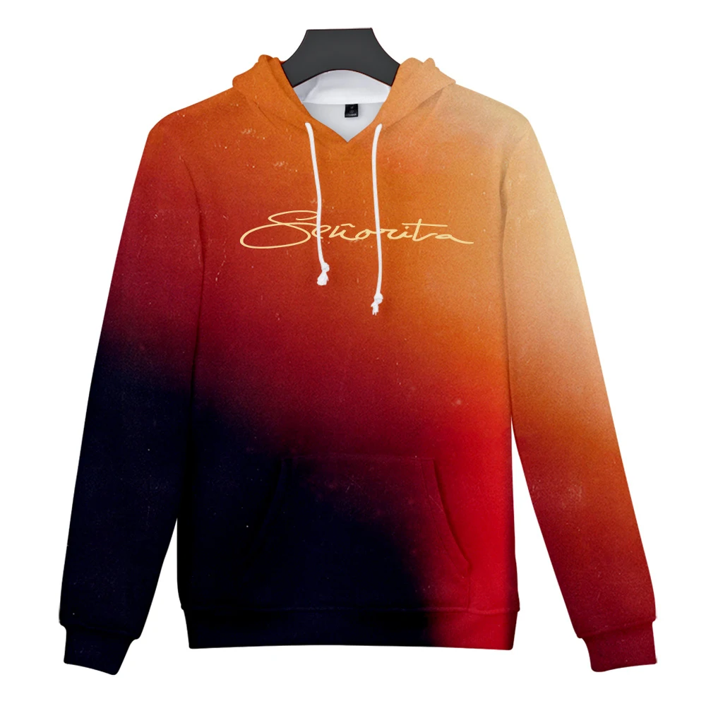 Senorita Camila Cabello& shawn mendes 3D Harajuku hoodies Sweatshirt New Women/men/Kids Parent-child Hoodies Sweatshirt