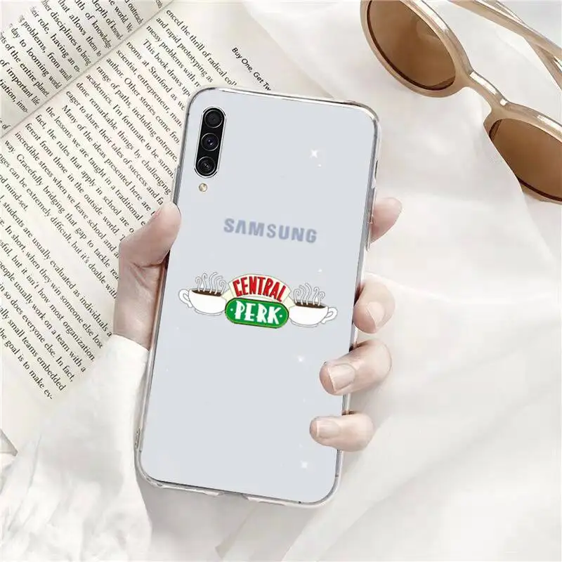 

friends Phone Case Transparent For Samsung Galaxy A71 A21s S8 S9 S10 plus note 20 ultra
