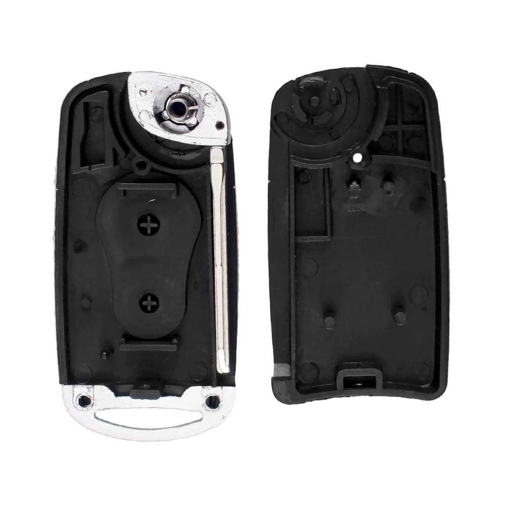 KEYYOU 10 шт. модифицированный дистанционный раскладной чехол для ключа автомобиля в
