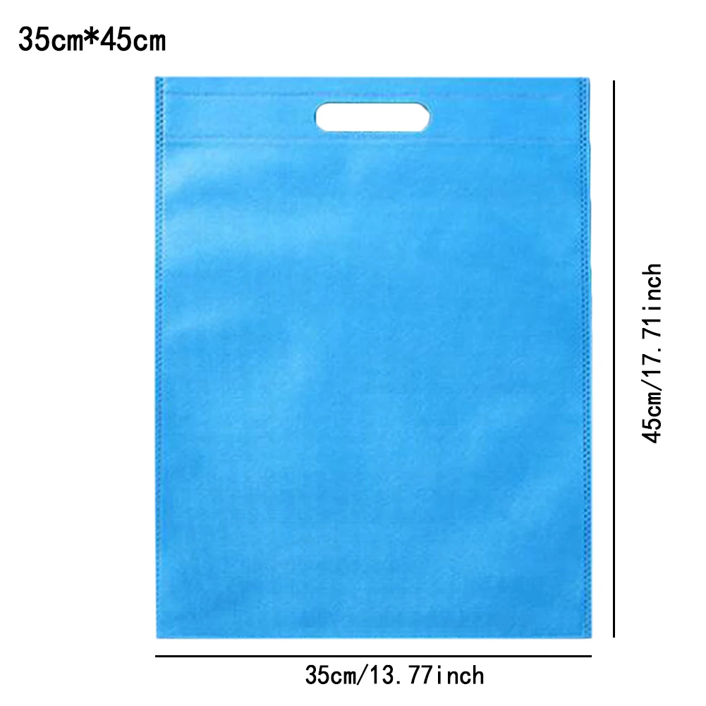 

30*40/35*45cm Reusable Shopping Bag Non-Woven Fabric Folding Tote Bag Handbag For Promotion/Gift/Shoes/Chrismas Grocery Storage