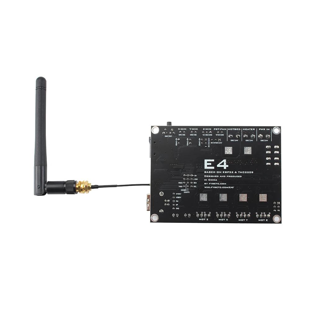 Плата для 3D-принтера FYSETC E4 со встроенным Wi-Fi и Bluetooth 4 шт. TMC2209 240 МГц 16 м плата