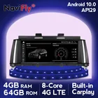 Автомобильный dvd-проигрыватель с gps, 4 Гб ОЗУ, IPS, Android 10, для BMW X3 F25X4 F26 2011-2017, система CIC NBT, ID7, gps-навигация, IPS, Wi-Fi