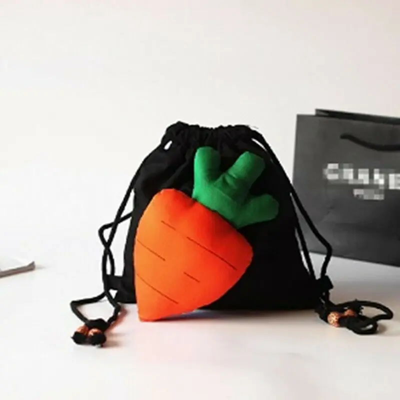 Детские Младенцы малыши дети мини морковь рюкзак ПРЕКРАСНАЯ школьная сумка на