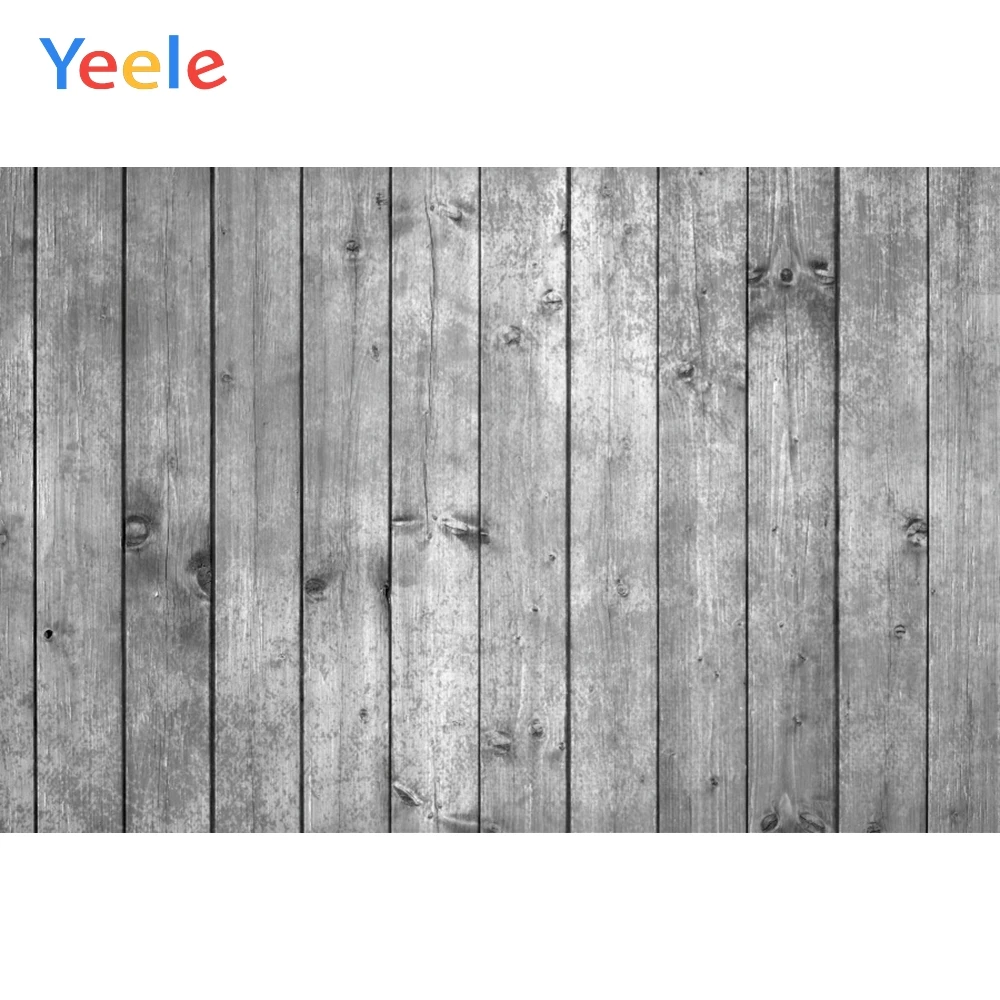 Yeele деревянная стена доска серый гранж Ретро фотосессия фотография фоны
