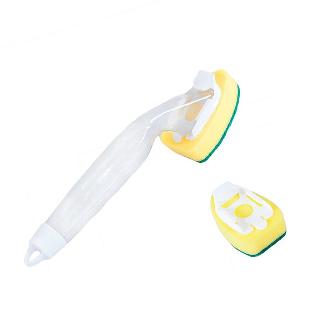 

2pcs/7pcs/9pcs Dishwand Refill Replacement Heads Sponge Brush Dish Scrubber Pads for Kitchen Sink