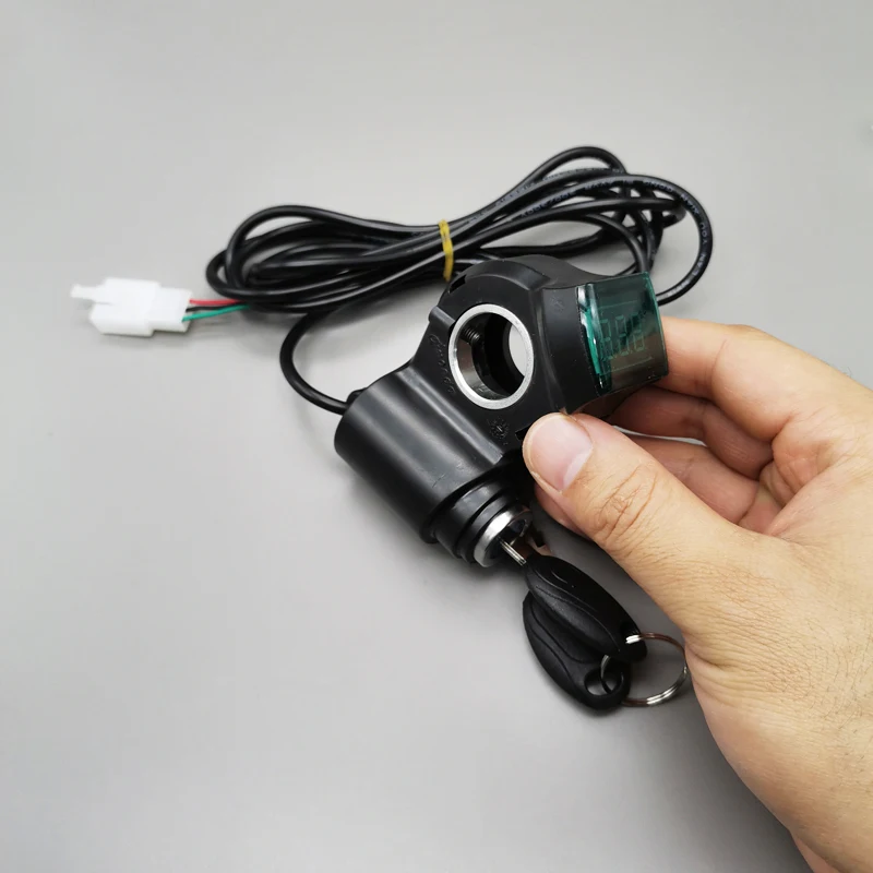12V 99V ЖК экран для отображения данных о заряде аккумулятора контроль скорости 3