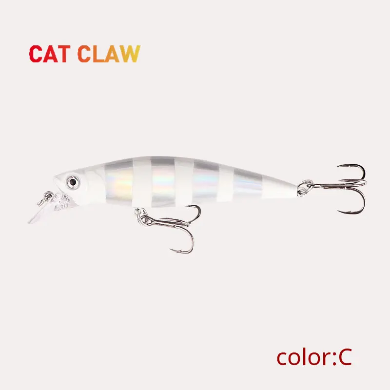 Cat Claw Lure Premium Series 303M Hard Minnow Fishing Lure Artist Minnow Freshwater Fishing Trout Lure Hard Bait 33g 100mm - Цвет: color E