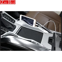 car styling interior console central gear phone holder storage grid for geely atlas 2018 2022 car decorative accessories