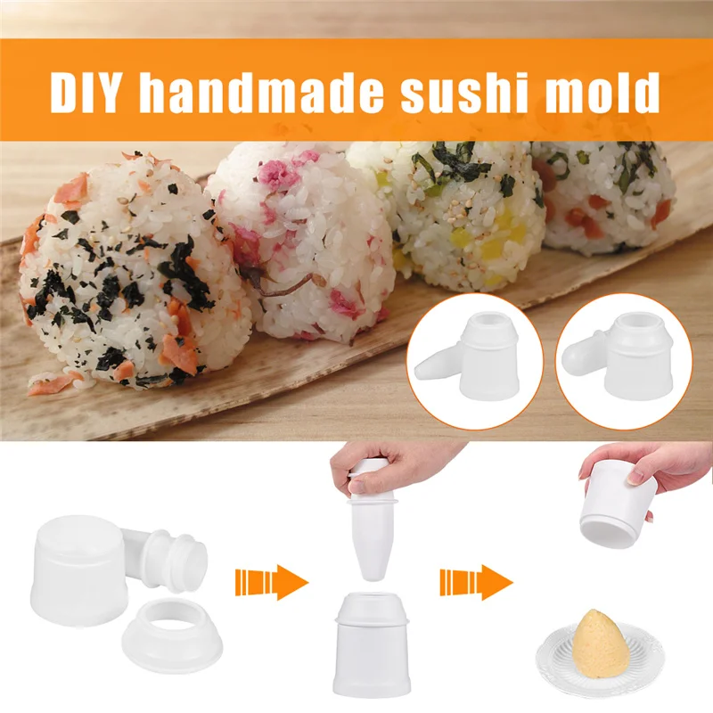 

Arancini Maker Mold DIY Rice Ball Press Maker Kitchen Meat Balls Mold Reusable Sushi Tool Handmade Bento Mould