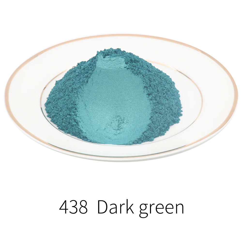 Darkgreen перламутровый пигментный краситель, керамический порошковый краситель, покрытие автомобильных покрытий, художественная окраска для кожи, 50 г в упаковке