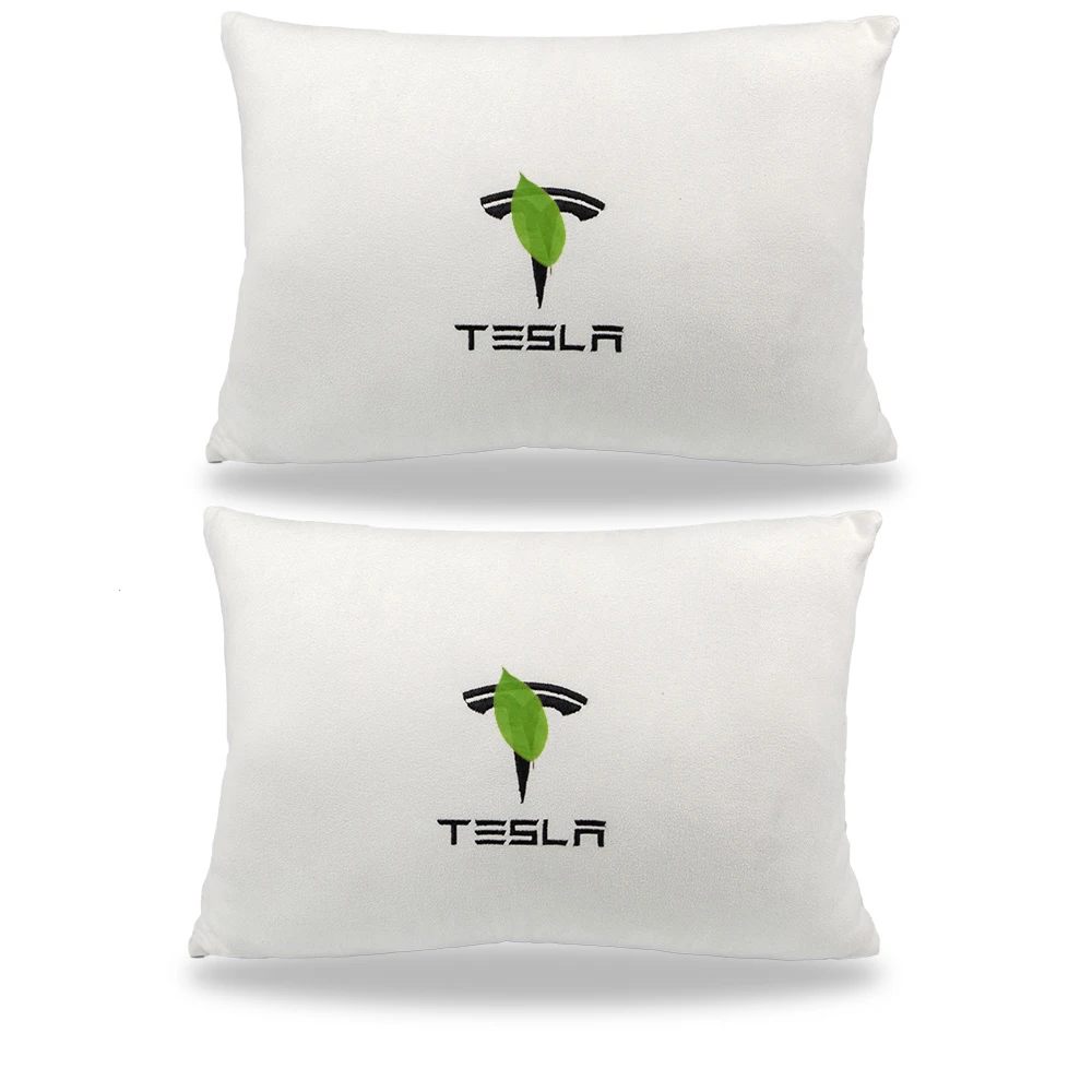 

Breathable Car Headrest seat headrest for neck travel Compatible with Tesla Model S Model X Model 3 Neck