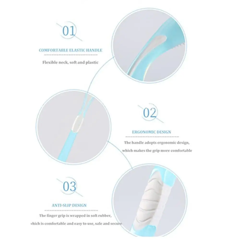 

2021 NEW Double Side Tongue Cleaner Brush For Tongue Silicone Scraper Oral Toothbrush Fresh Breath Cleaning Tongue Tool Car N9V3