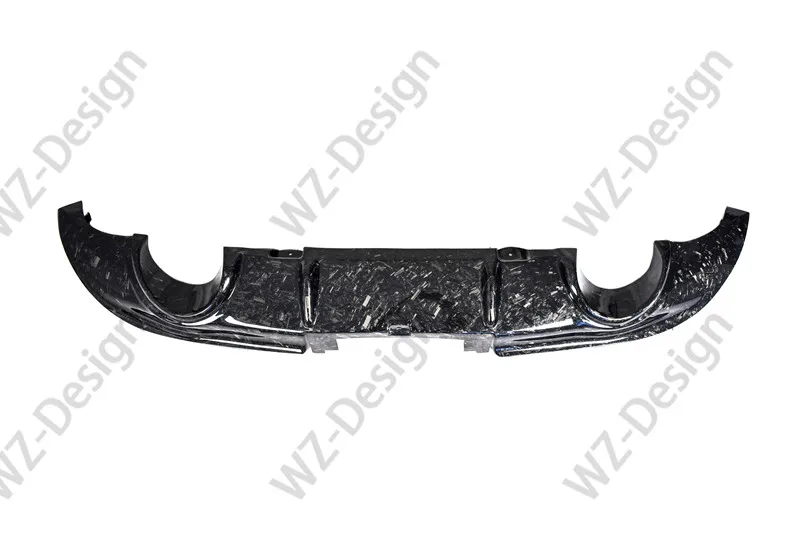 Автомобильные аксессуары кованый карбоновый ткать DTM2 стильный задний диффузор