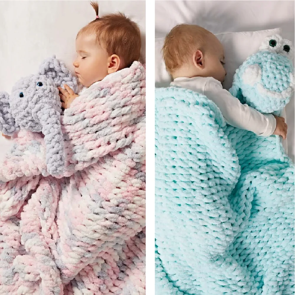 Пряжа Ализе набор 5 мотков Alize Puffy с крупными петлями 4см 100 грамм 9.2 метра для