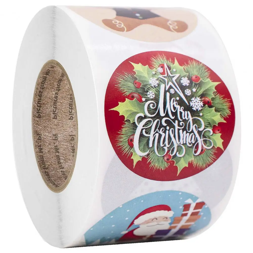 Крафт-бумага 500 шт./рулон полезная ручная учетная запись наклейка сделай сам с