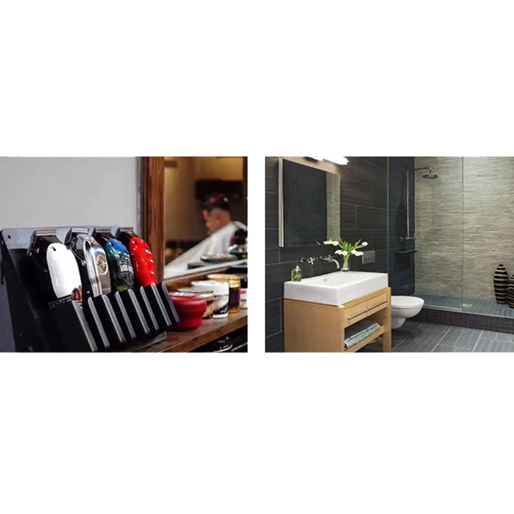 Настенная вешалка для парикмахерской стрижки Парикмахерская стойка хранения