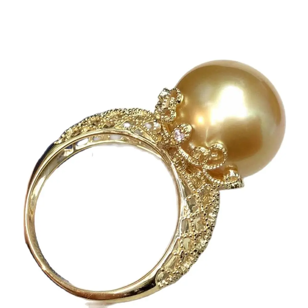 

Pearl Ring Settings, Fashionable Ring Findings, Adjustable Size 925 Silver Ring Jewelry DIY Making No Pearl