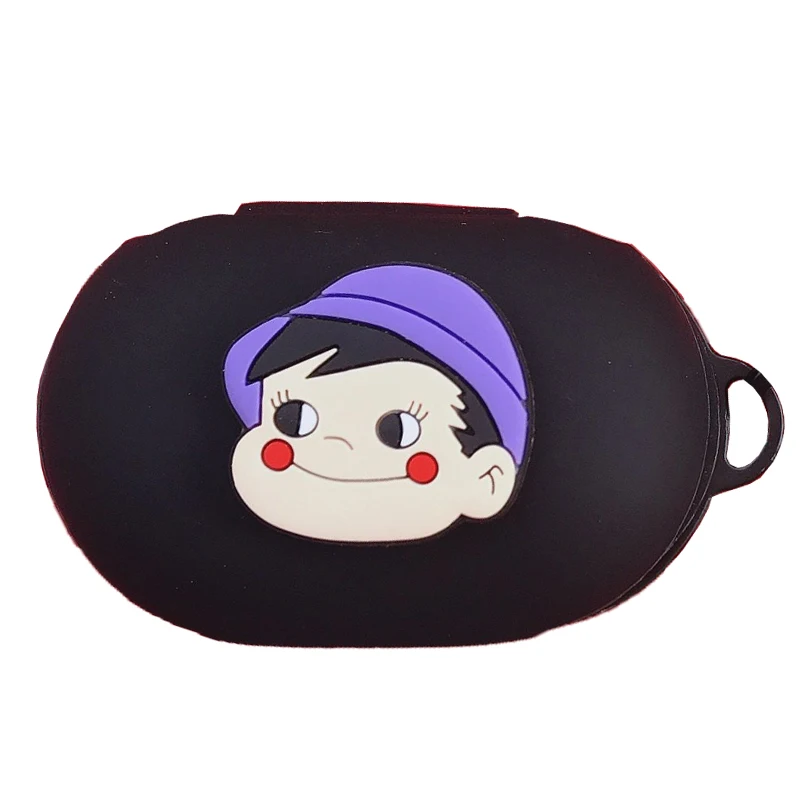 

Cute Protective Case Cover For Samsung Galaxy Buds 2020 Earphone Flip-open Case with Carabiner Waterproof Shockproof Cases