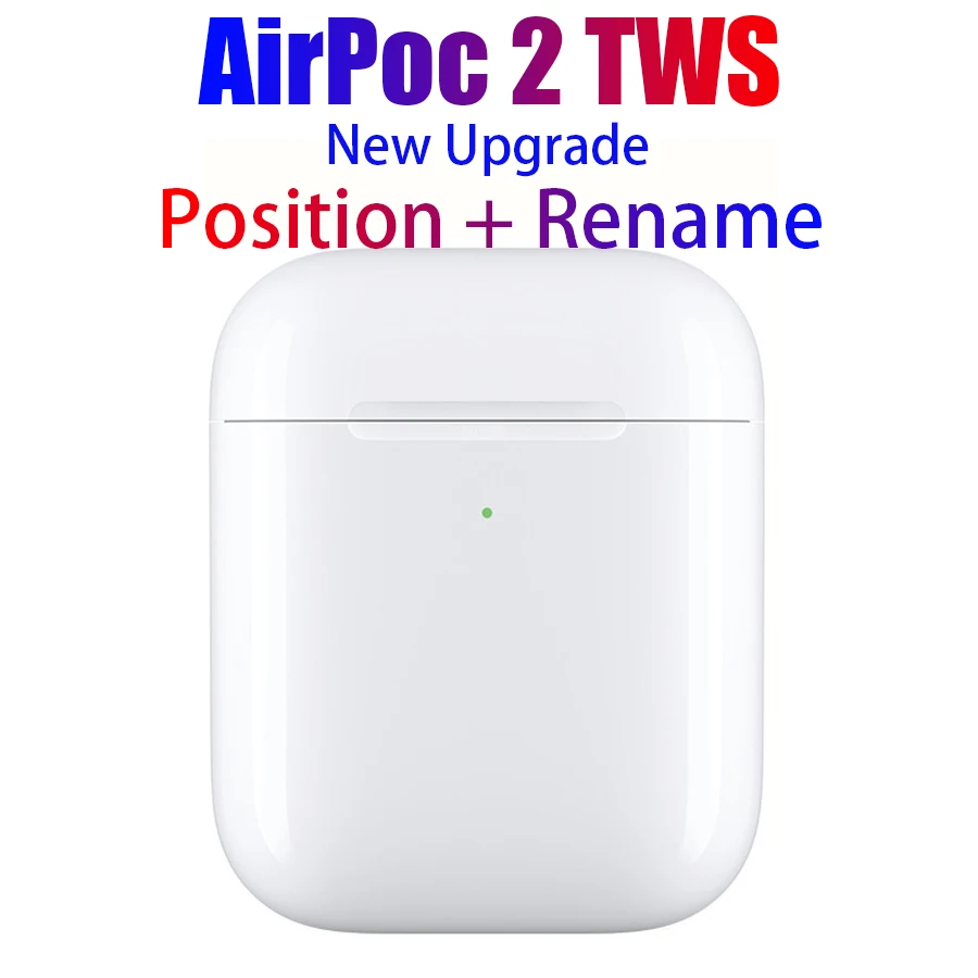 Airpos2 Tws, gps, беспроводные наушники, Bluetooth, наушники с сенсорным управлением, 8D Super Bass PK i5000 i9000 i90000 Pro MAX TWS