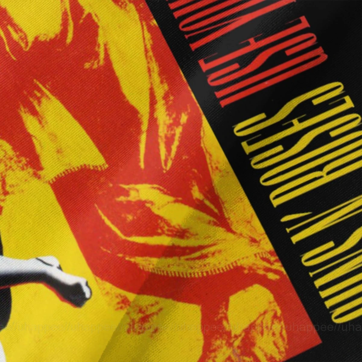 Футболка большого размера с надписью Guns N Roses Don't Cry Мужская забавная брендовая