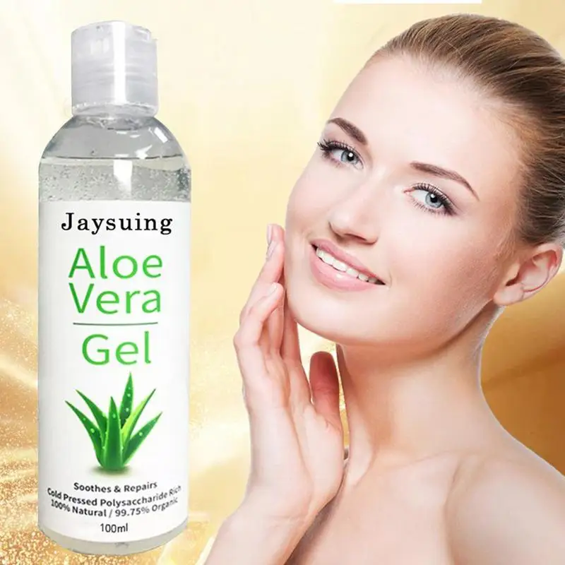 30 мл/50 мл/100 мл Pure Aloe Vera Gel гиалуроновой кислоты удаление увлажняющий растения