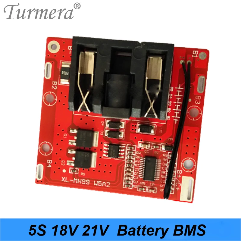 5s 18v 21v 20A литий-ионный литиевый аккумулятор BMS 18650 на батареях шуруповёрт shura зарядное устройство Защитная плата подходит для dewalt Turmera
