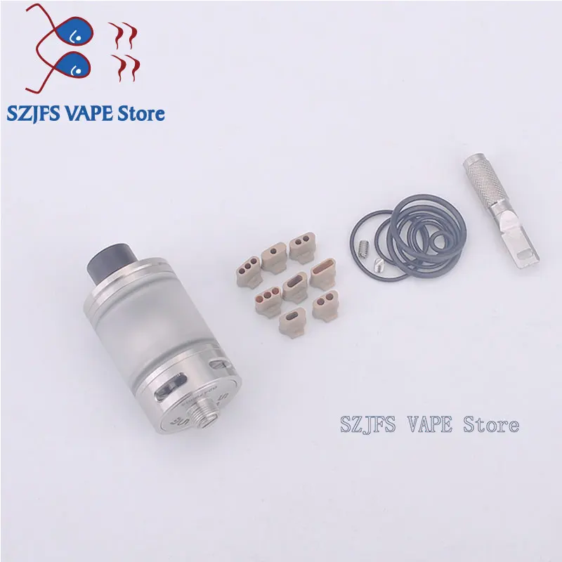 

YFTK Skyline Style RTA Atomizer 22mm 2ml Capacity 316 Stainless Steel vaporizer vape vs KAYFUN LITE Spica Pro RTA gt4s