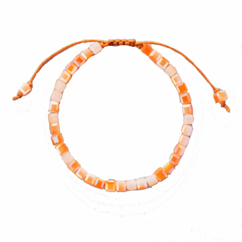 Женский классический браслет с кристаллами и бусинами | Украшения аксессуары