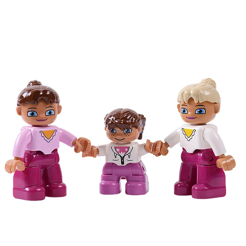 Кукла семейная большого размера кукла совместимая с фигурами развивающий