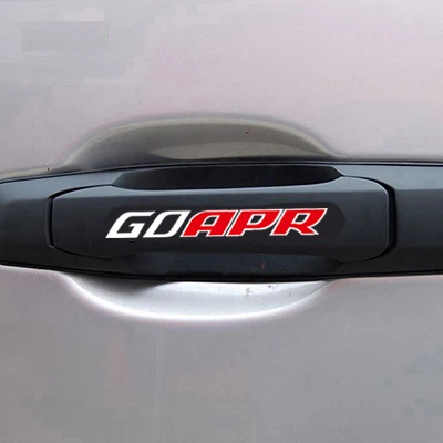 4pcs Apr Car Door Handle Sticker For Volkswagen Golf6 Golf7 Polo Sagitar B6 R36 B7L CC Touran Passat B8 Audi A1 A3 A4 A6 MK6 MK7 - купить по