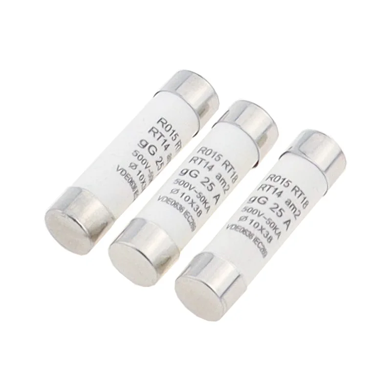 Free shipping 1 piece 500V-50KA 10*38MM 2A 6A 8A 10A 12A 15A 20A-30A DC PV Solar Fuse Metal Alloys for Power System | Обустройство
