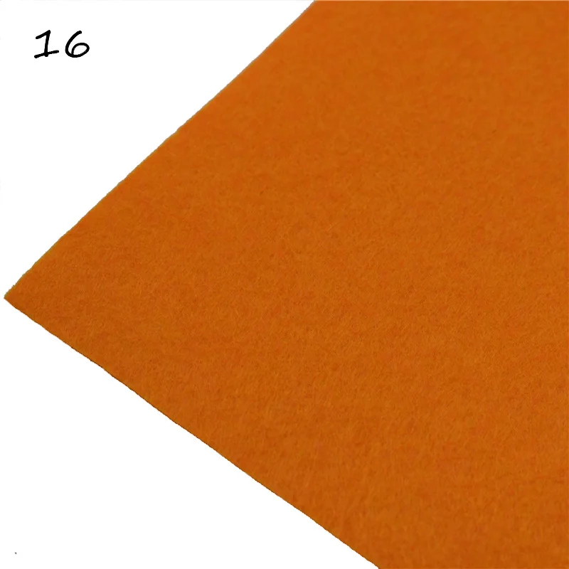15x15 см ручная работа, сделай сам, ремесло, войлочная ткань filz feltro para artesanato telas vilt stof feutrine, войлочные цветы, шары, шерсть для валяния - Цвет: 16 15X15cm