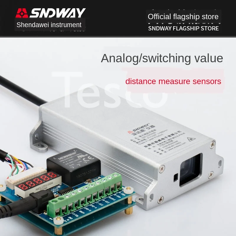 

Laser rangefinder module high-precision industrial infrared sensor programming networking analog