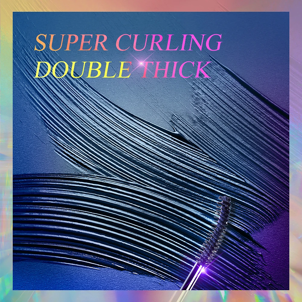 ZEESEA новинка стойкая Водостойкая тушь для ресниц 4D волокно толстая Удлиняющая