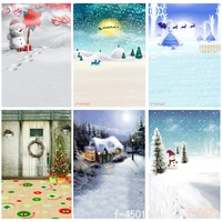 christmas theme photography background snowman christmas tree children portrait backdrops for photo studio props 21514 af 38