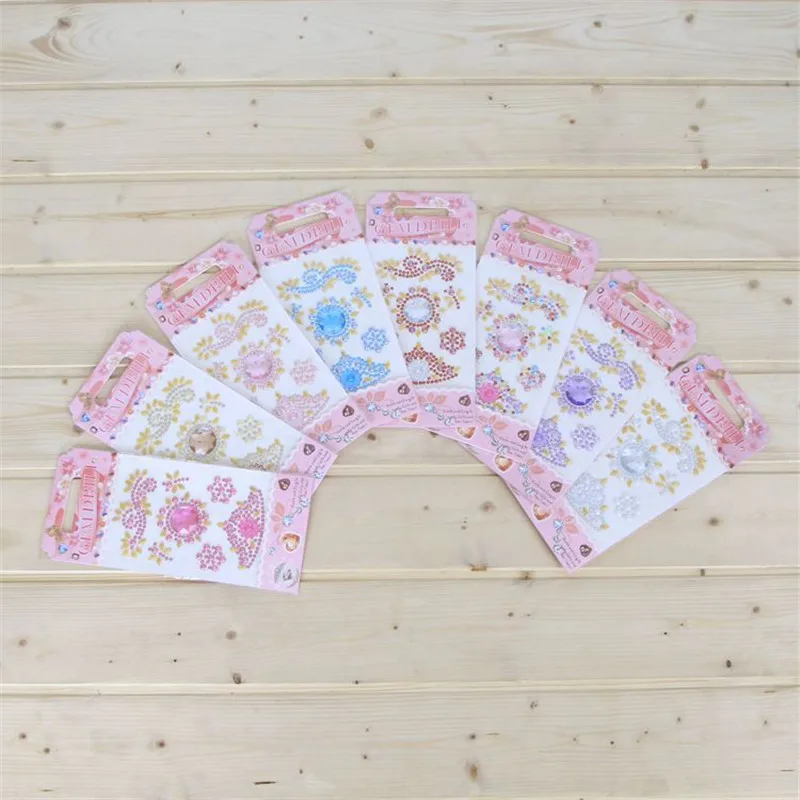 DIY ювелирные изделия стикер Красочные Стразы ручной работы мобильного телефона