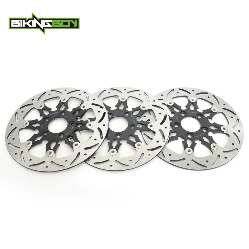 BIKINGBOY Sportster XL1200R 04-08 XL1200S 00-03 XL883R 05-13 FLHRS FLHTC 04-07 FLHX 06 07 Передние и задние тормозные