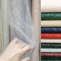 100cmx150cm soft blue glitter sequin hot silver mesh wedding dress red white black pink red green