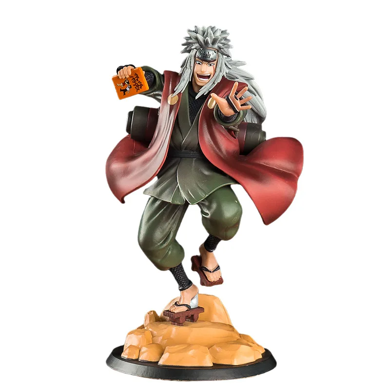 

20CM Shippuden Anime Figrue Jiraiya Gama Sennin Statue PVC Action Figures Model Collection Toy for Anime Lover Figurine Figma