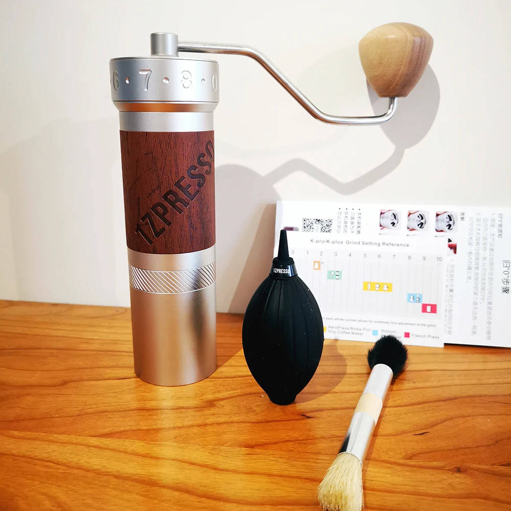 1Zpresso K PRO Серия ручная кофемолка для залить кофе и эспрессо шлифовальная машина из