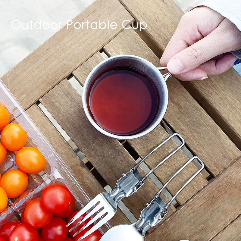 бесплатная доставка туризм кемпинг чашка посуда Складной Портативный