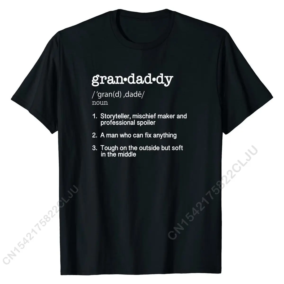 

Grandaddy Definition T Shirt - Funny Cool Present Gift Tee Cotton Summer Men Tops T Shirt Cheap Adult Top T-shirts Comics