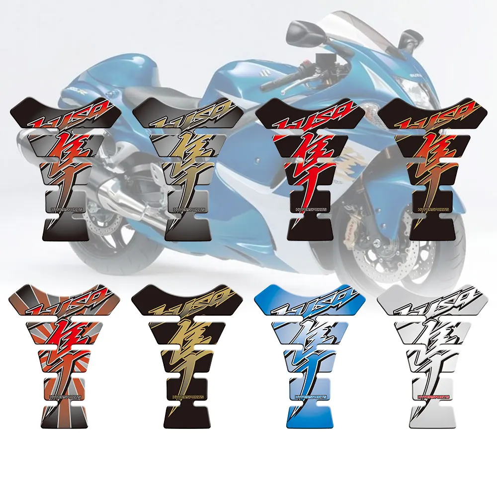 

Motorcycle 3D Sticker Decal Emblem Protection Tank Pad For Suzuki Hayabusa GSX1300R GSXR1300 gsxr1300