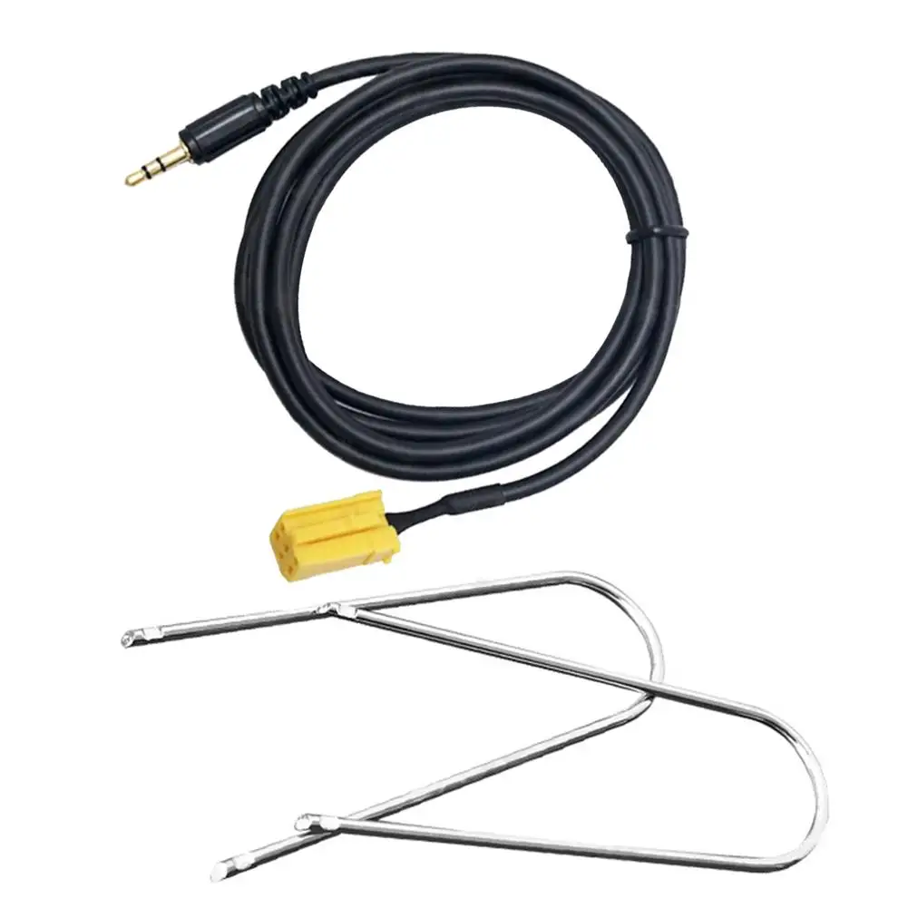 

50% HOT SALES!!!3.5mm Car Aux Input Adapter Lead Cable Cord Suitable for Alfa Romeo 159 Fiat Grande Punto
