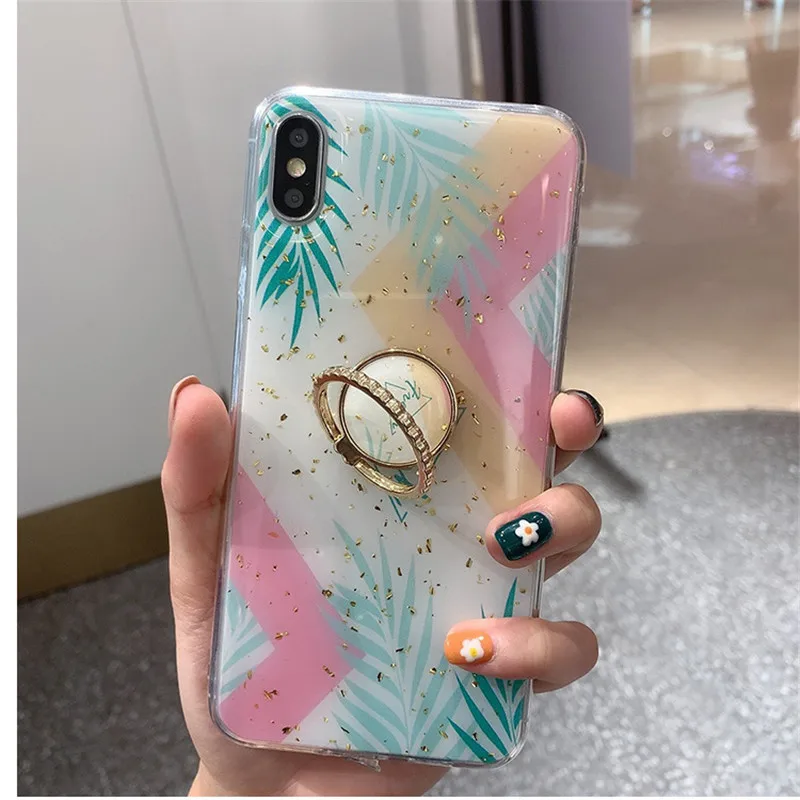 

Funda For Iphone 11 Case Luxury Coque For Iphone 11 pro Cases For Women Men Girls XS Max XR 6 8 7 Plus 360 Fashion Holder Cover