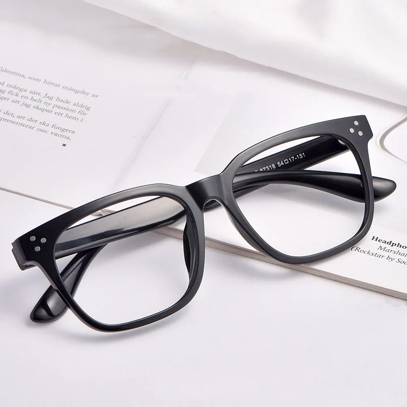 TR90 квадратные очки оправа для женщин и мужчин Ретро стиль оптические