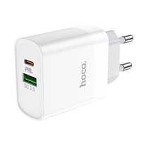 hoco 18w usb charge pd quick wall charger adapter for samsung qc3 02 0 fast charger usb c pd 18w fast charging cable for iphone