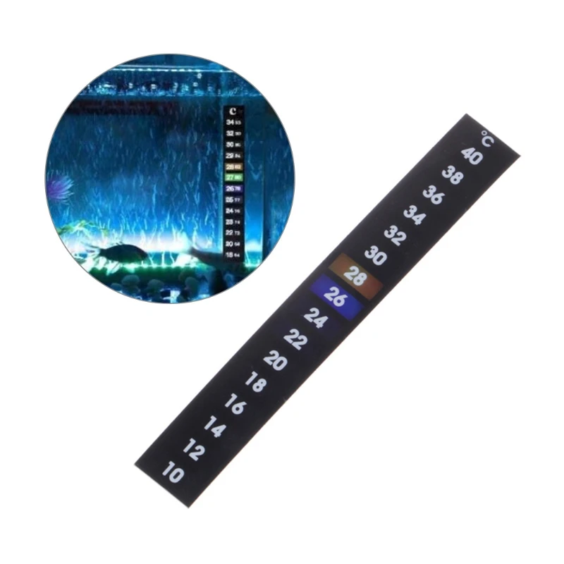 Клейкая лента термометр показывает градусы Цельсия для Домашнего Пива вина